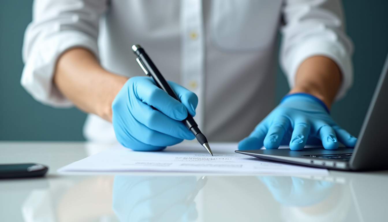 Coureur en pleine séance d