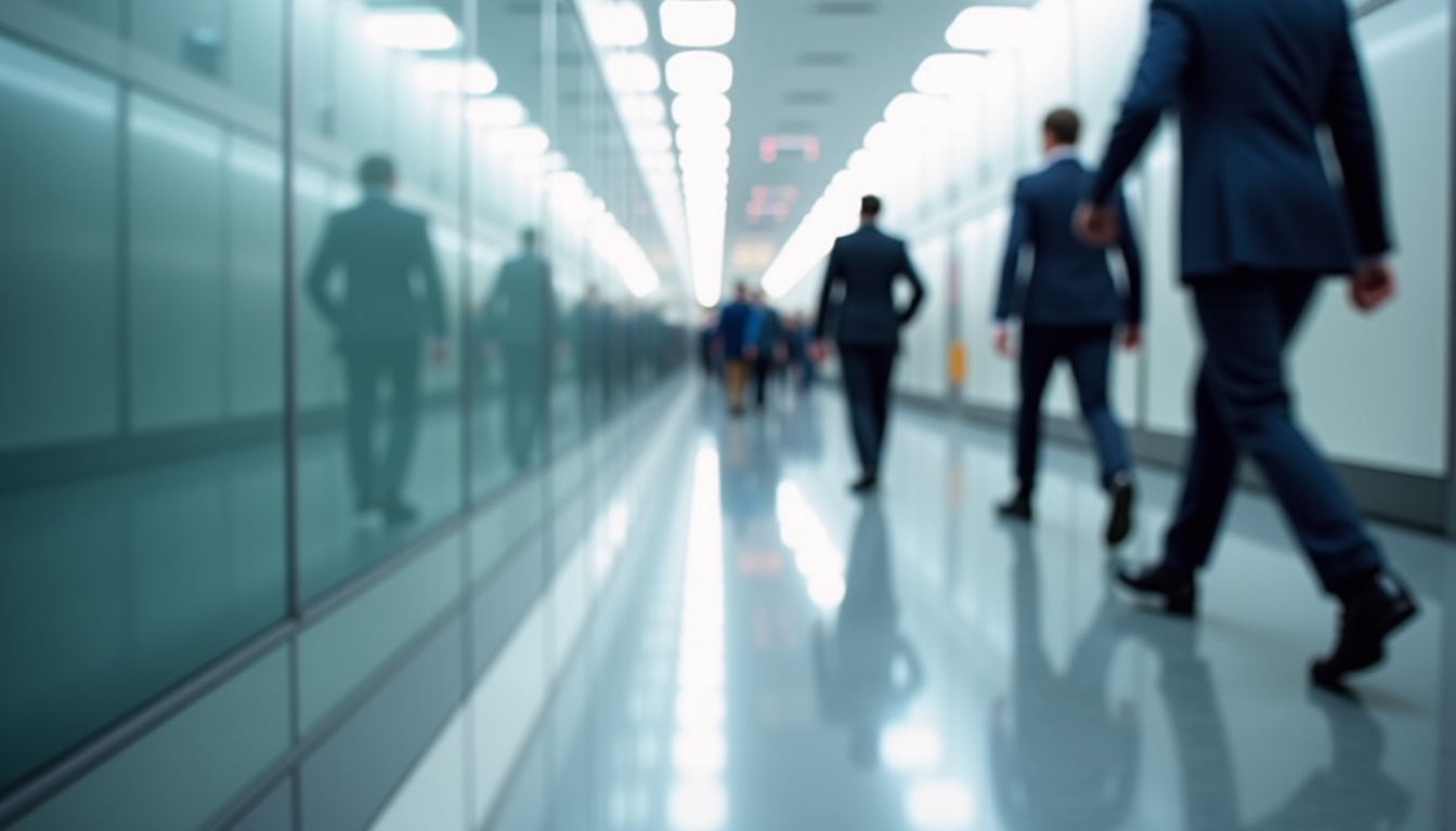 Coureurs franchissant une ligne d