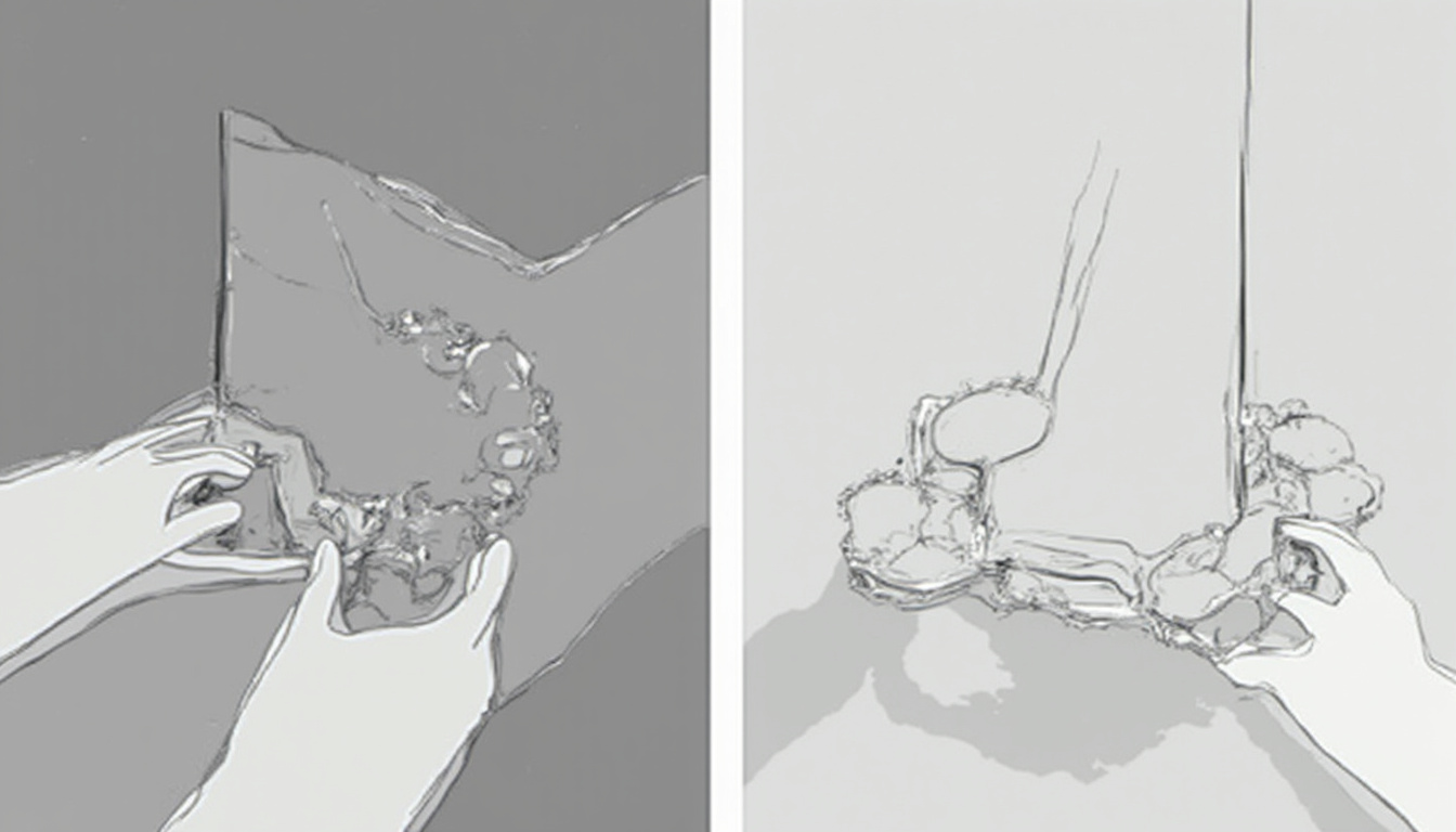 Illustration comparant une exécution correcte et incorrecte d