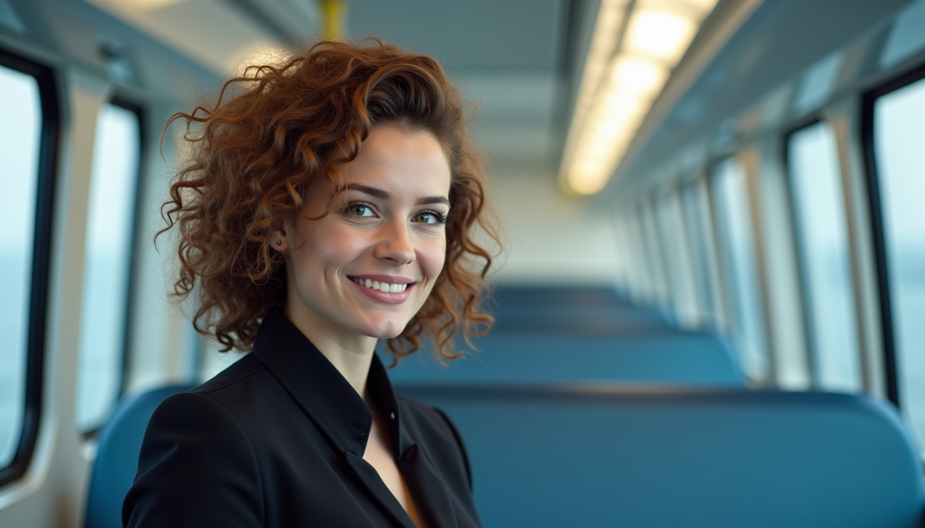 Louise Butcher en train de s