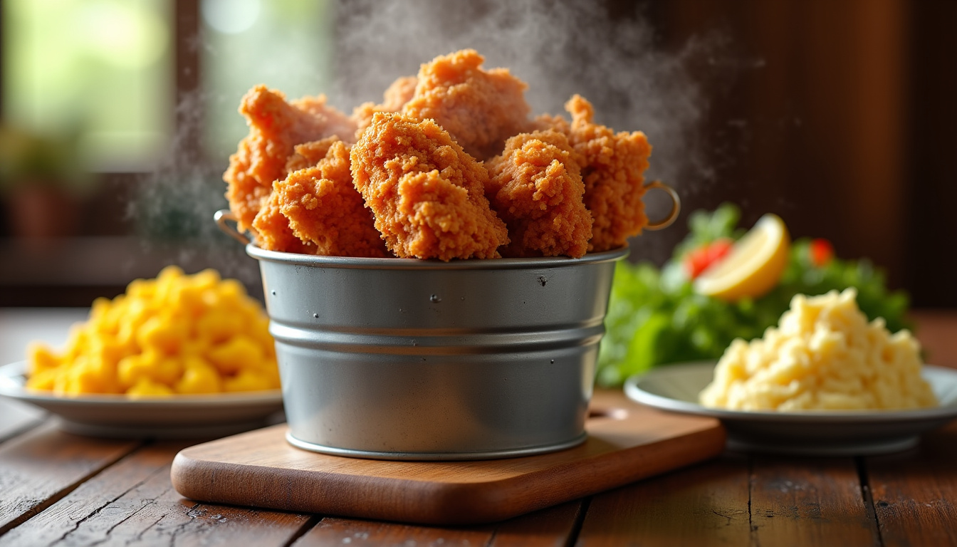 Commande KFC composée d