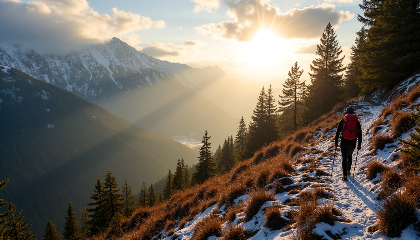 Paysage montagneux du Jura traversé par le parcours de l