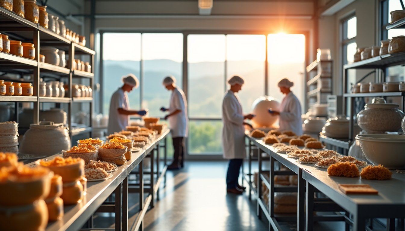 Usine de production KRC Nutrition située en Alsace, fabrication locale et artisanale